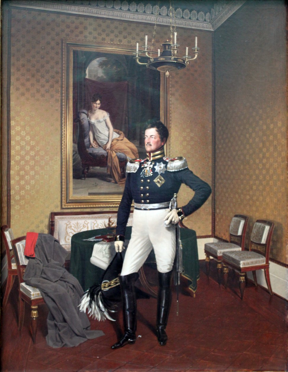 プロイセンのアウグストゥス王子（1779-1843） 作： フランツ・クルーガー