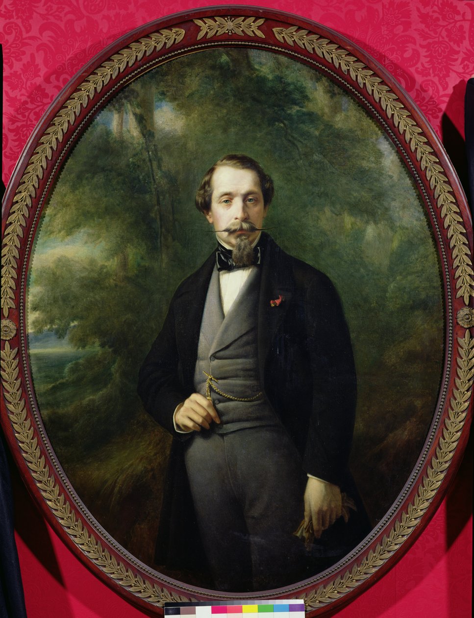 ナポレオン3世の肖像（1808-73）c.1857 作： フランツ・ザビエル・ウィンターハルター