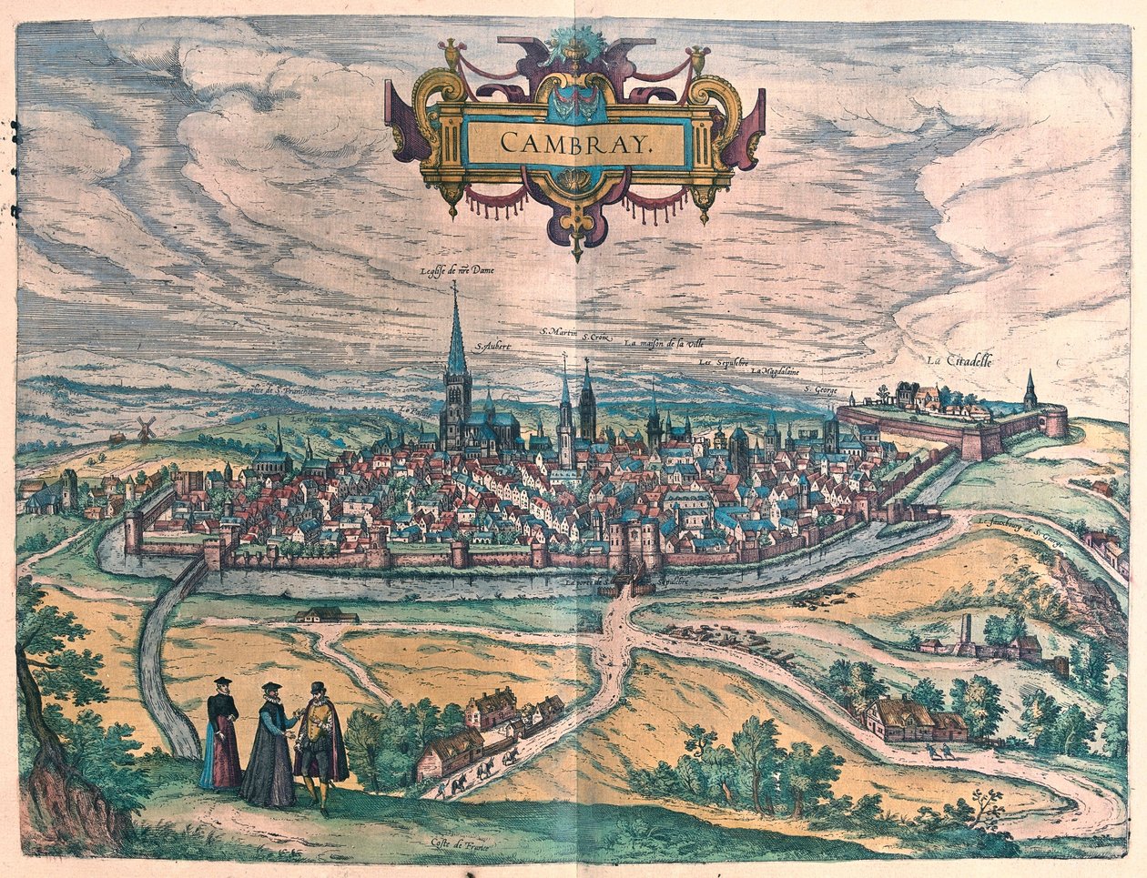 Cambrai, フランス 作： フランツ・ホーゲンベルク