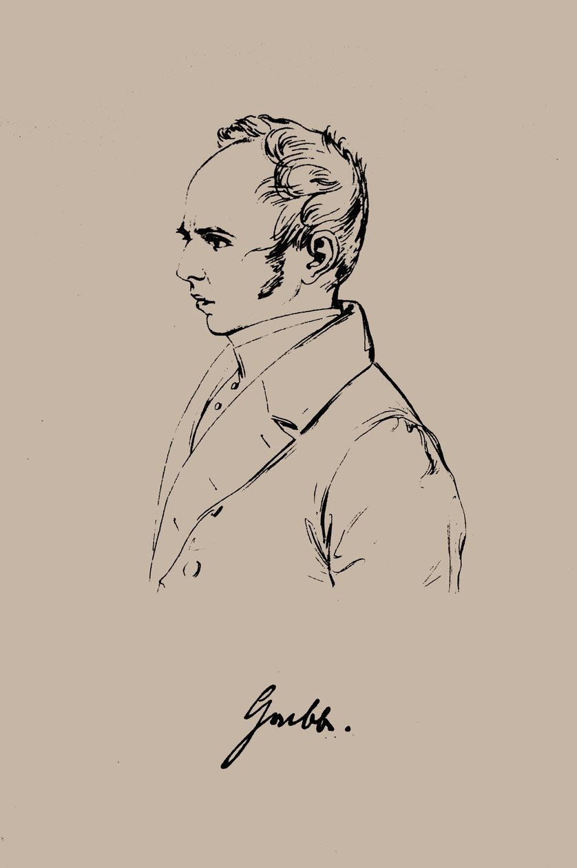 クリスチャンディートリッヒグラッベ1801-1836。 作： フランツ・ザベール・ストーバー