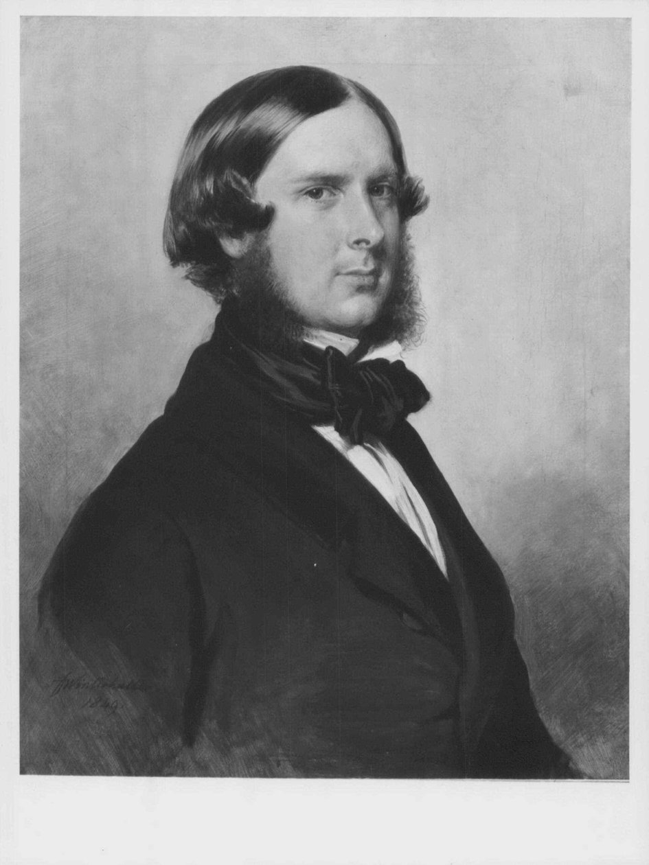 ザクセン＝ワイマール公エドワード（1823-1902） 作： フランツ・ザビエル・ウィンターハルター