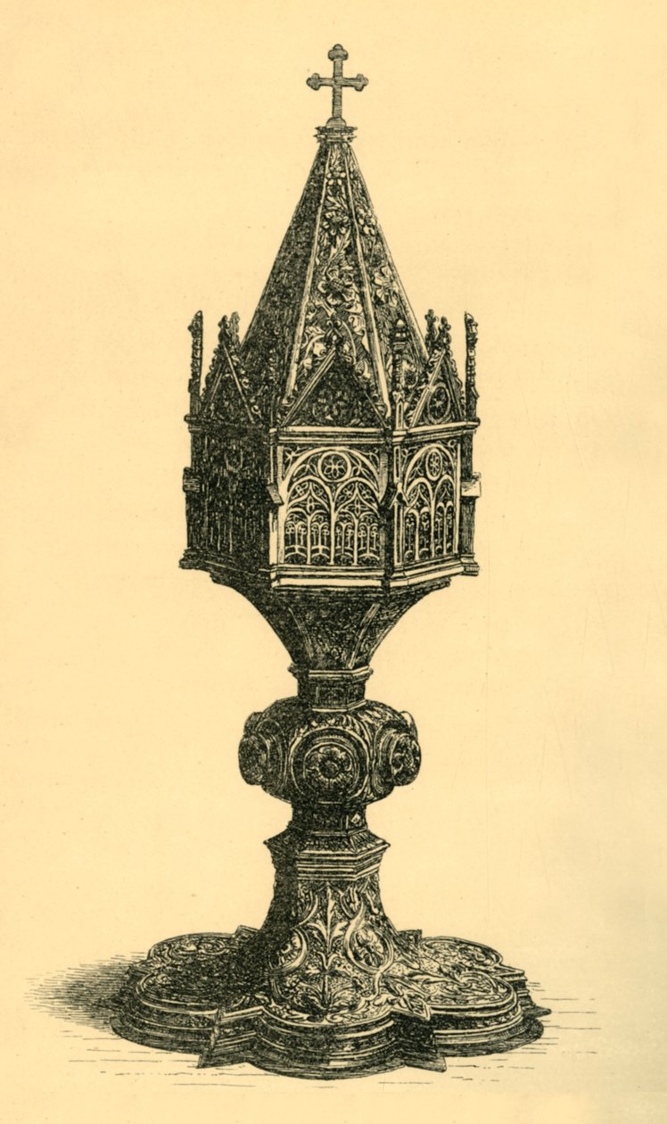 Monstrance、c1450、1881。 作： フレデリック・アルバート・スローカム