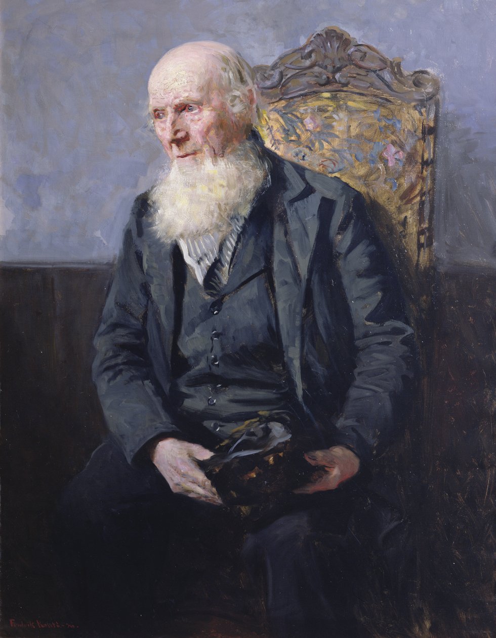 待合室で 作： Fredrik Kolstoe