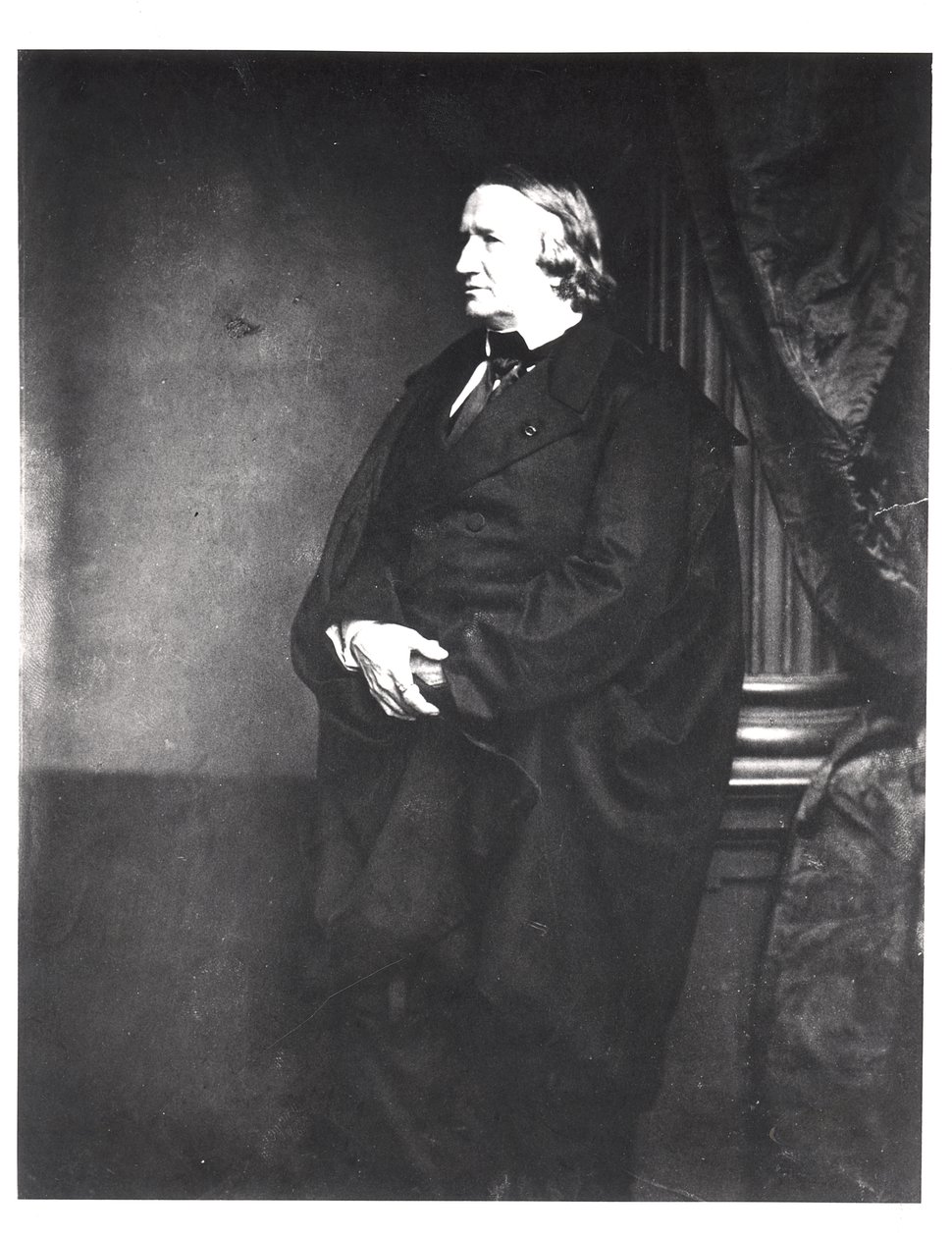 アルフレッド・ド・ヴィニー（1797-1863）1850年代 作： フランスの写真家