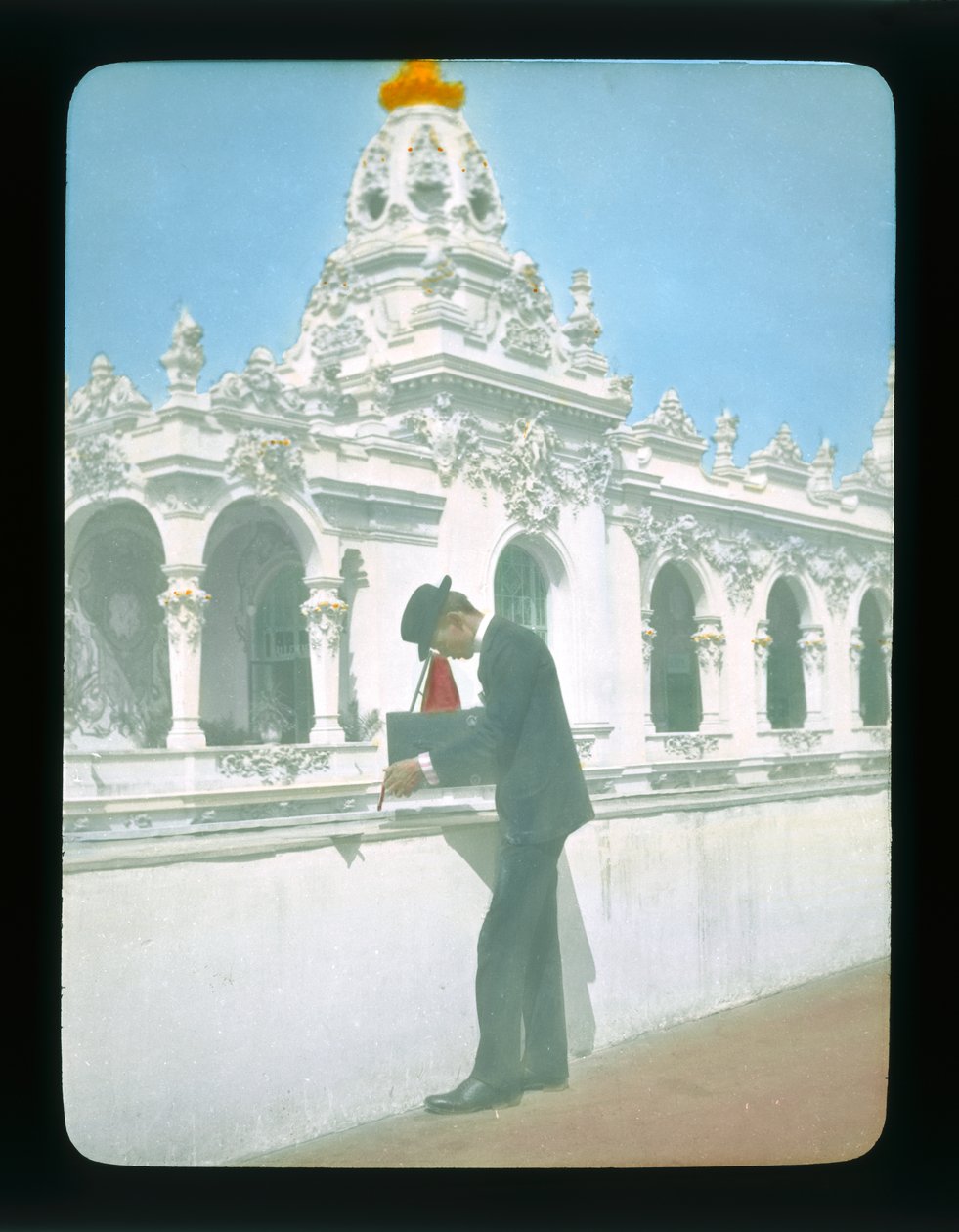 パリ万博：装飾芸術の宮殿、パリ、フランス、1900年（ランタンスライド） 作： フランスの写真家