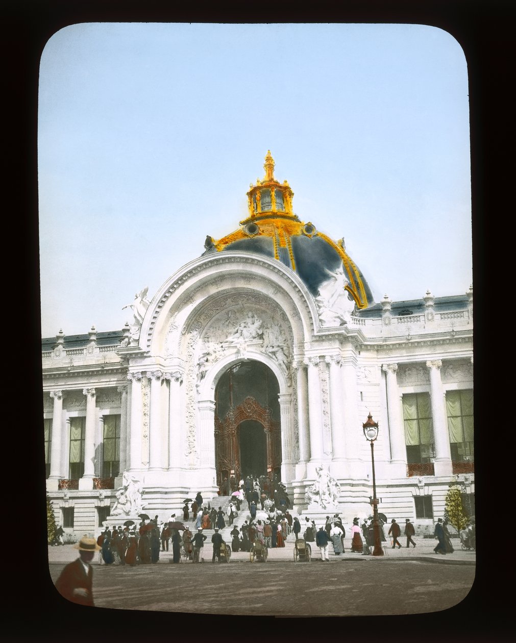 パリ万博：プティパレ、1900年（ランタンスライド） 作： フランスの写真家
