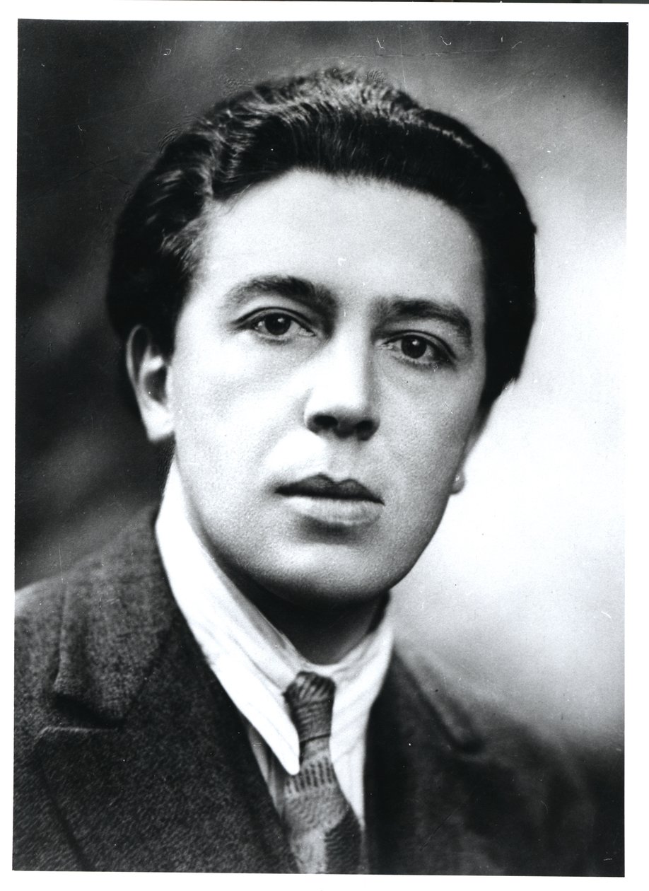 アンドレ・ブルトンの肖像（1896-1966）1930 作： フランスの写真家