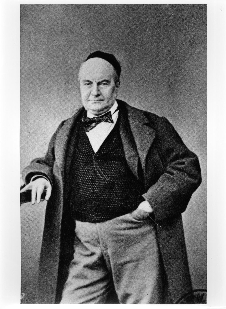 チャールズオーガスティンサントブーヴの肖像（1804-69） 作： フランスの写真家