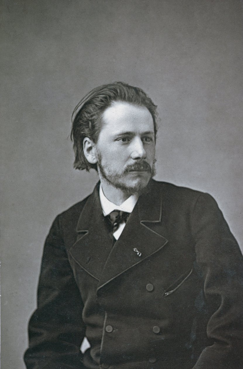 ジュール・エミール・マセネの肖像（1842-1912） 作： フランスの写真家