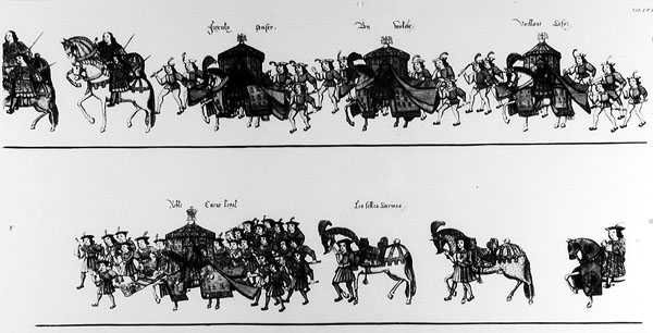 騎士団の馬上槍試合（138678-79を参照） 作： フランス語学校