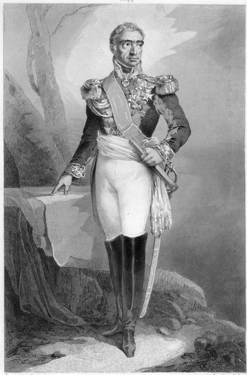 アウグストフレデリックルイヴィスドマルモン（1774-1852）、ラグーザ公爵、フランス元帥 作： フランス語学校