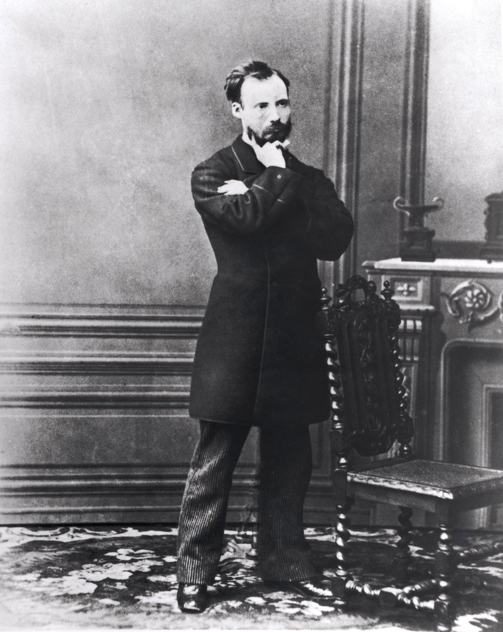 オーギュスト・ルノワール（1841-1919） 作： フランス語学校