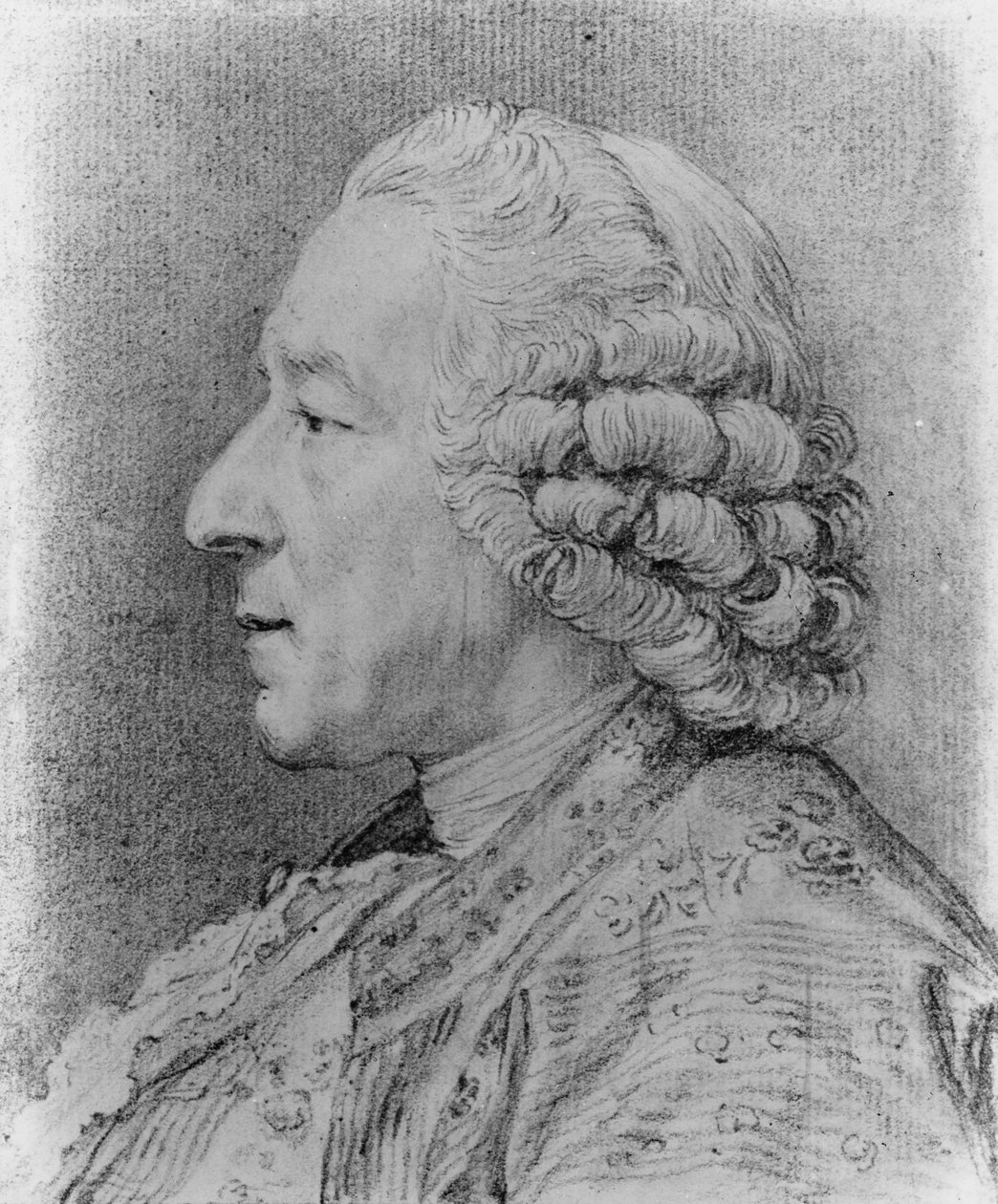 チャールズ・ニコラ・コーチン、1767年（木炭） 作： フランス語学校