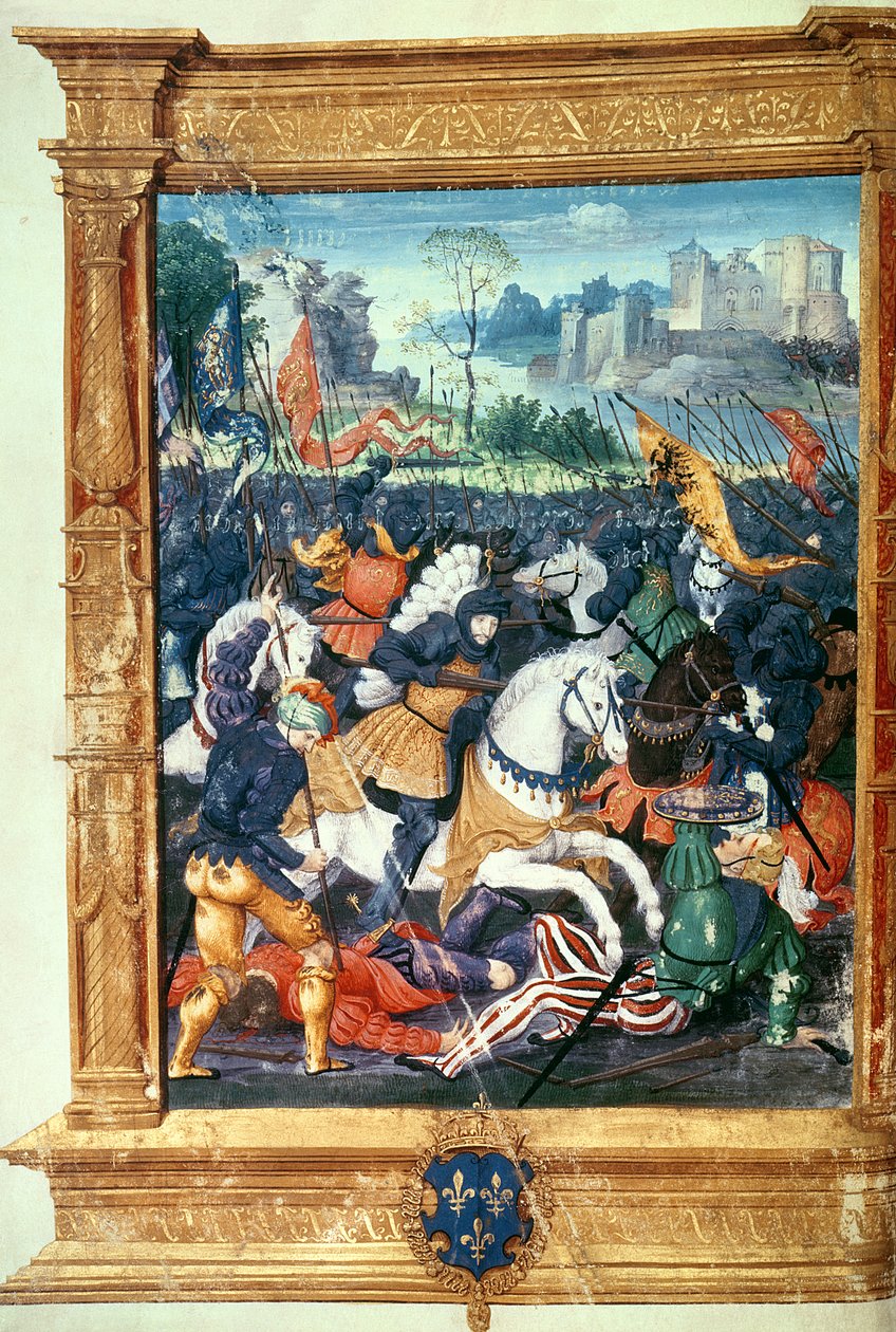 1515年9月14日、マリニャーノの戦いでのフランソワ1世（1494〜1547年） 作： フランス語学校
