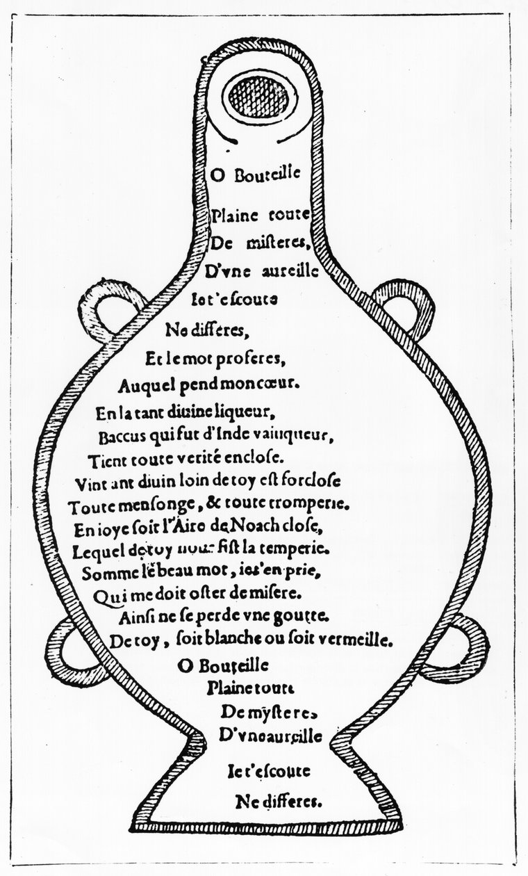 1605年に出版されたフランソワ・ラベリス（1494-1553）の「パンタグルエル」のイラスト 作： フランス語学校