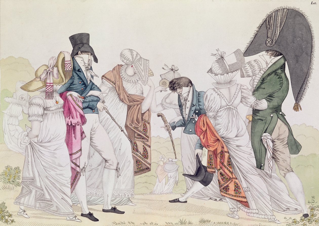 「見えざる者」、1807年頃 作： フランス語学校