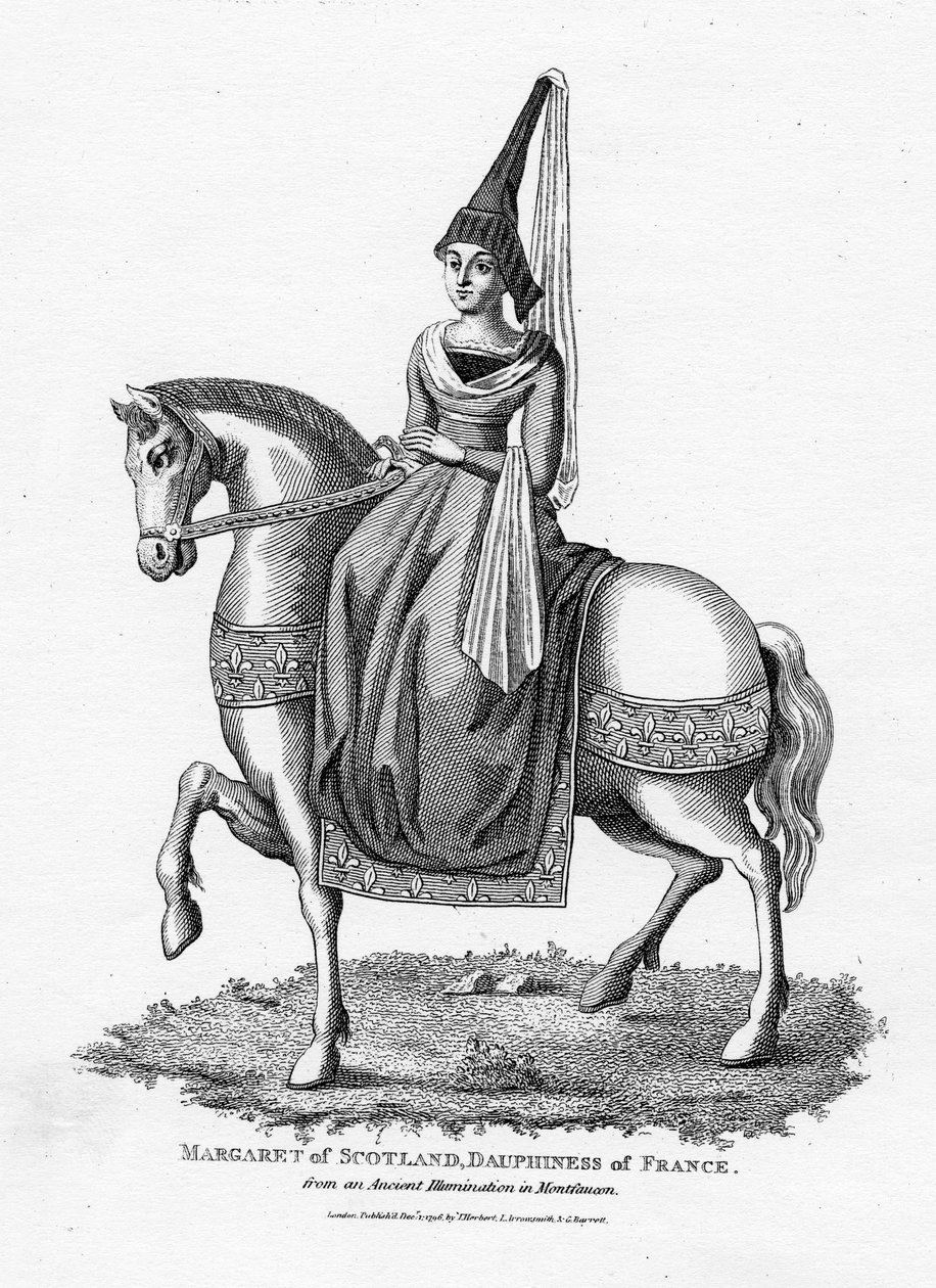 スコットランドのマーガレット、フランスのドーフィネス、1796年 作： フランス語学校