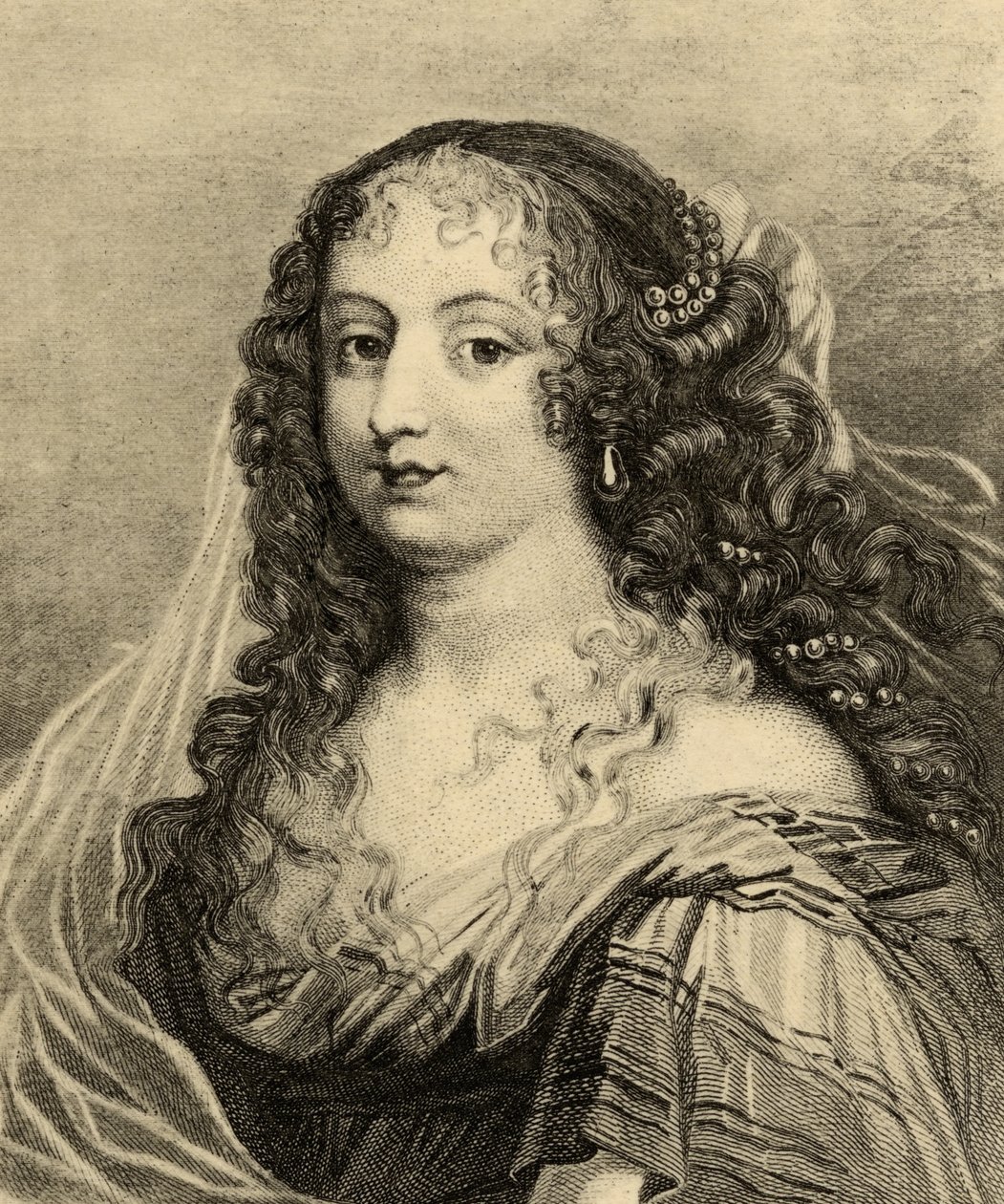 マリー・ド・ラブタン・シャンタル（1626-96）マダム・ド・セビーニュ 作： フランス語学校