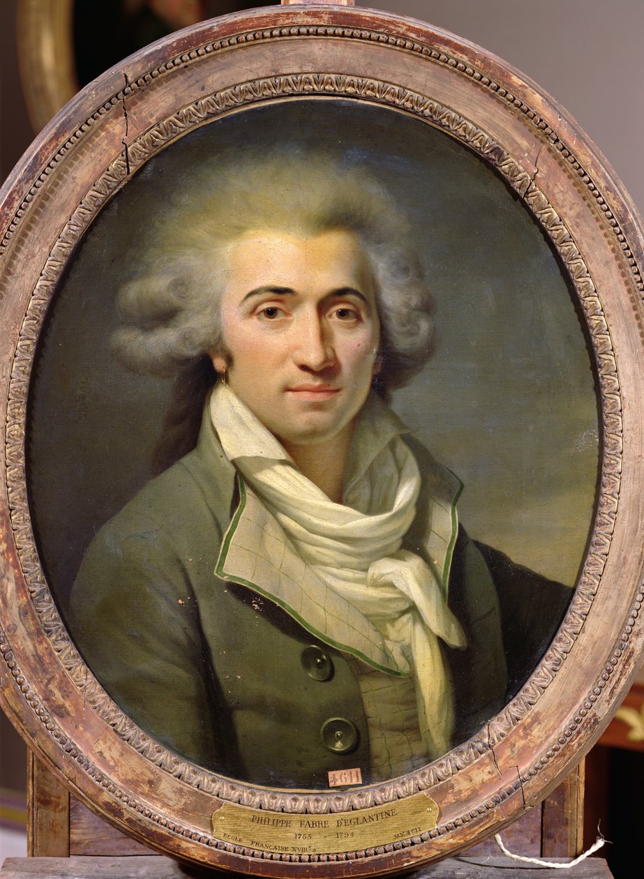 フィリップフランソワナゼールファーブルデグランティーン（1750〜94年） 作： フランス語学校