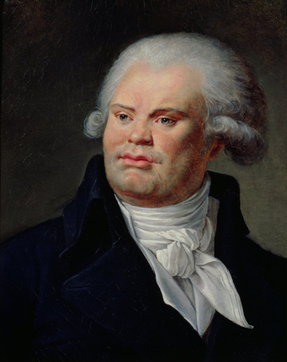 ジョルジュ・ダントンの肖像（1759-94） 作： フランス語学校