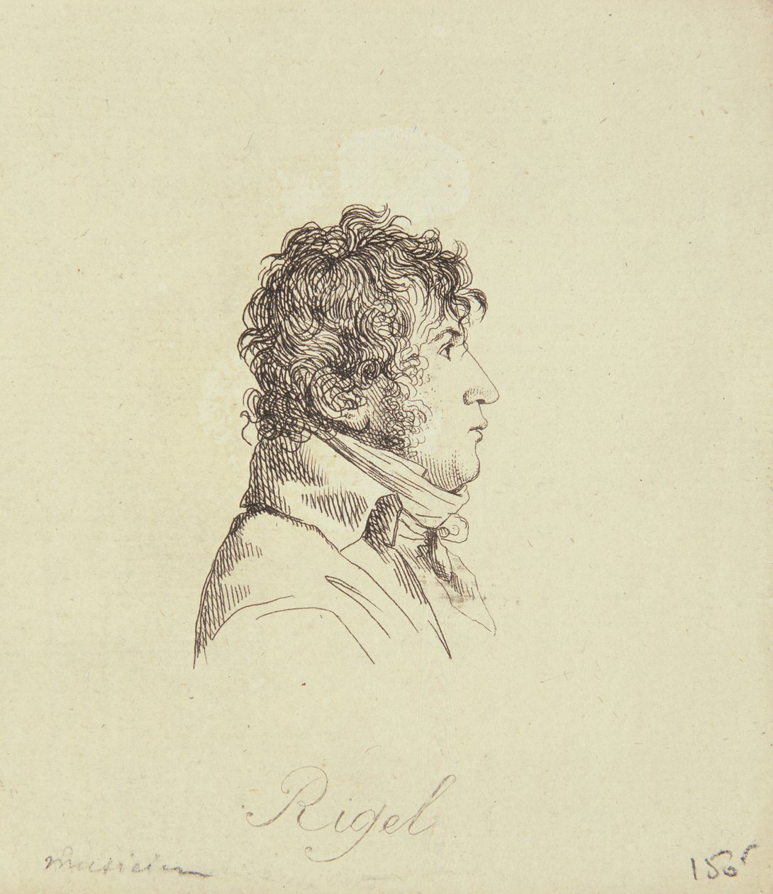 アンリ・ジャン・リゲルの肖像（1772-1852） 作： フランス語学校