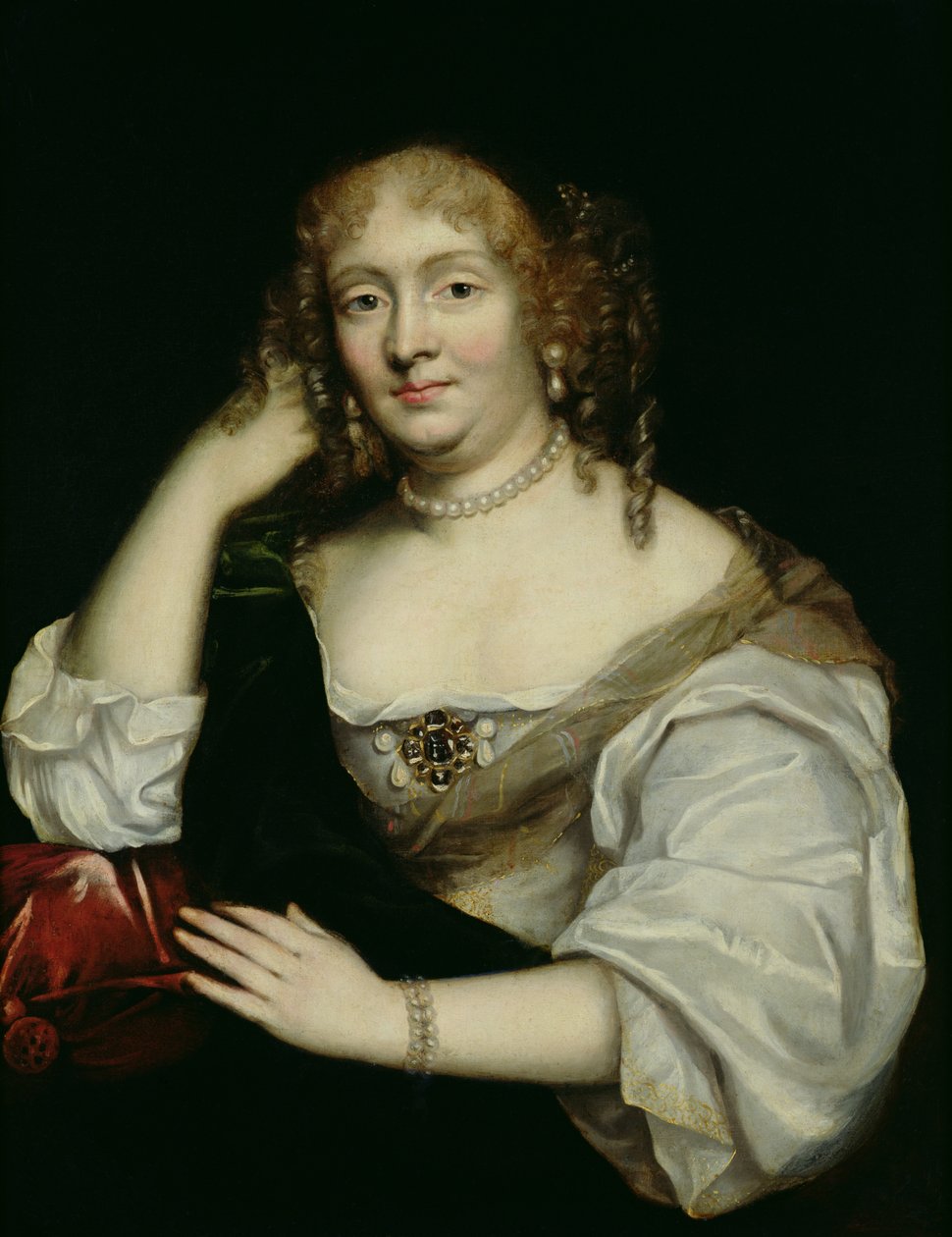 マリードラブタンシャンタル（1626-97）の肖像画、1670年以降のセビニェ侯爵 作： フランス語学校