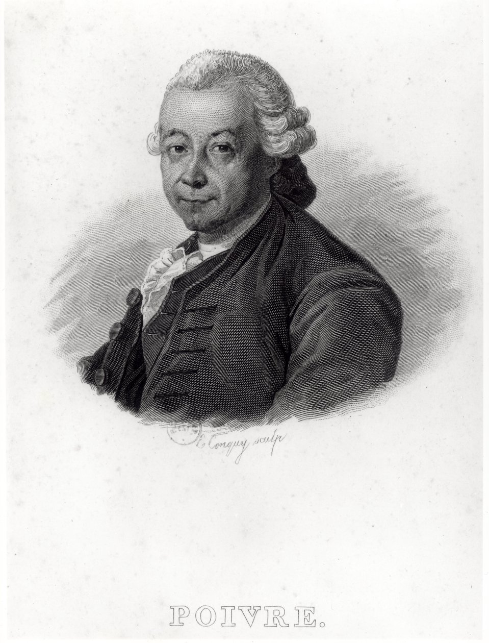 ピエール・ポワールの肖像（1719-86） 作： フランス語学校