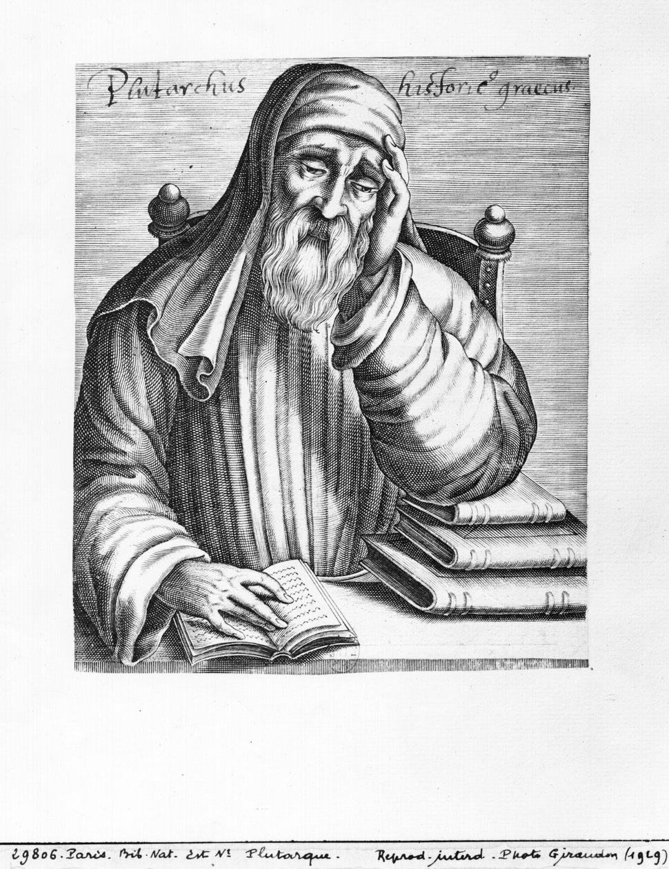 プルタルコスの肖像（c.46-c.120） 作： フランス語学校