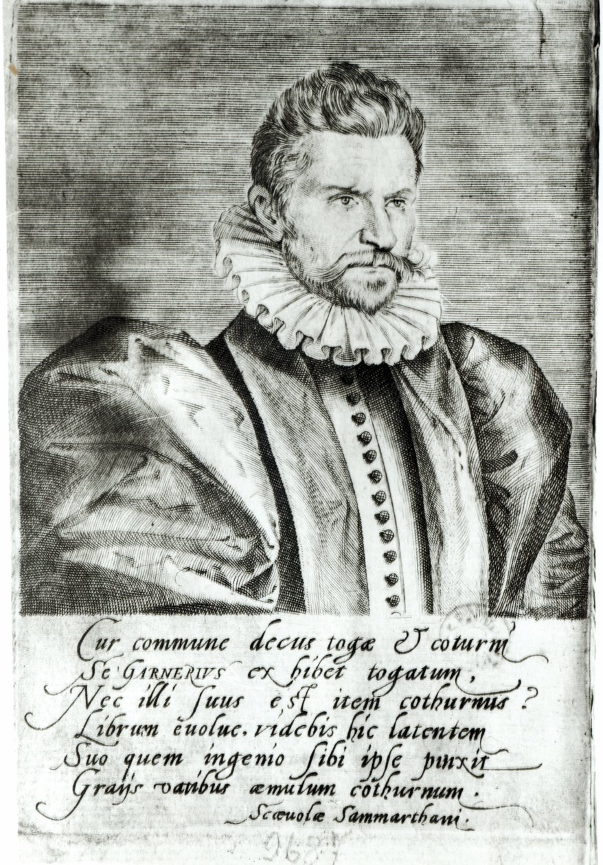ロバート・ガルニエの肖像（1534-90） 作： フランス語学校