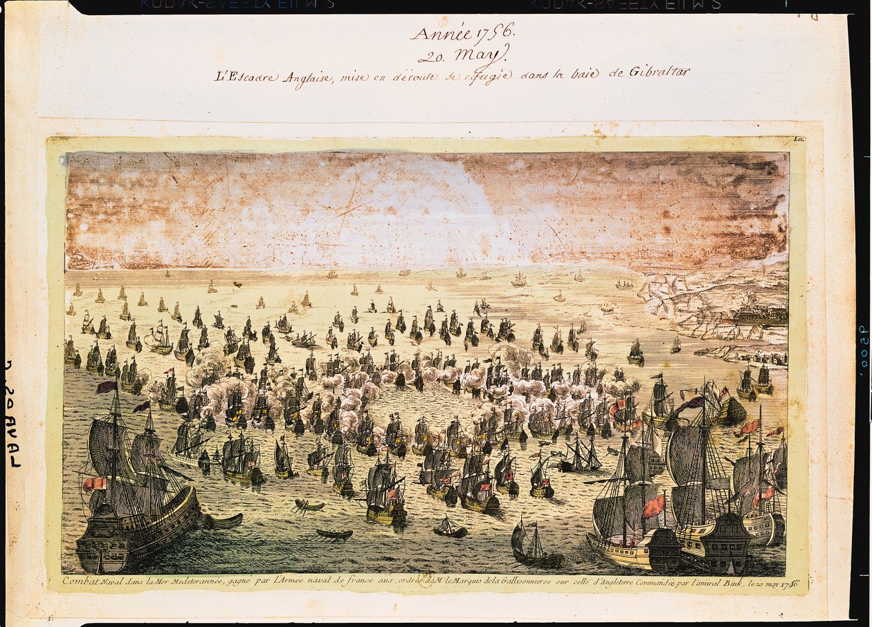 マオンの包囲、1756年5月20日 作： フランス語学校