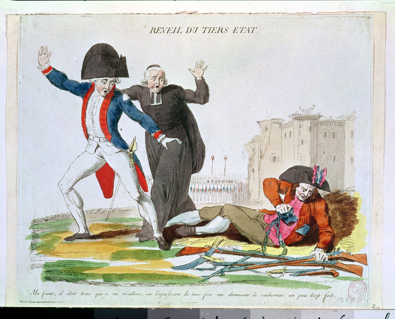 1789年7月、第三の地の目覚め（266297も参照） 作： フランス語学校
