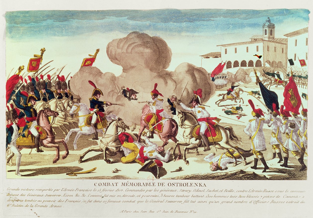 オストロレンカの戦い、1807年2月15日、1807 作： フランス語学校