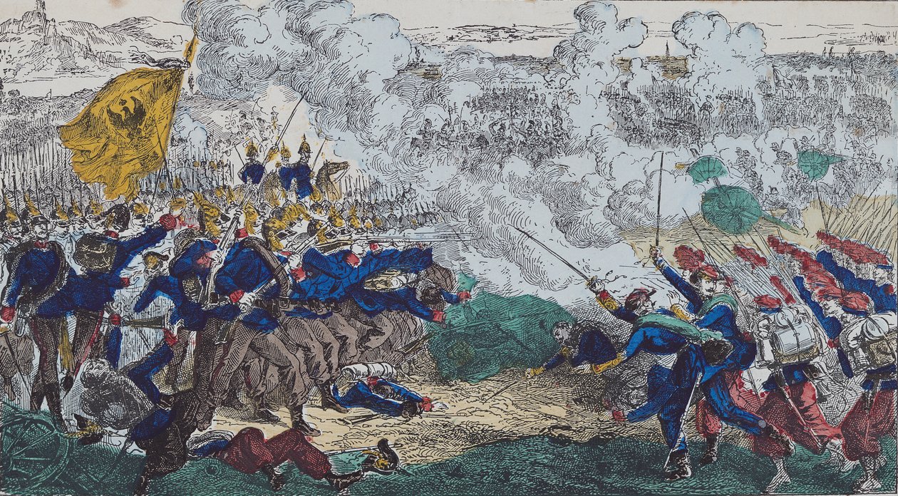シャンピニーとヴィリエシュルマルヌの戦い、1870年11月30日、1870-99年 作： フランス語学校