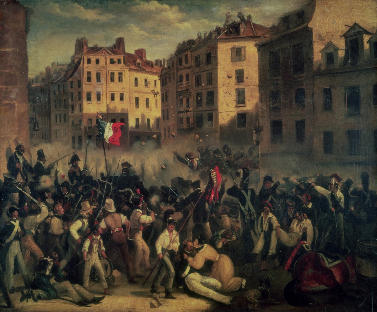 憲章または死、1830年7月 作： フランス語学校