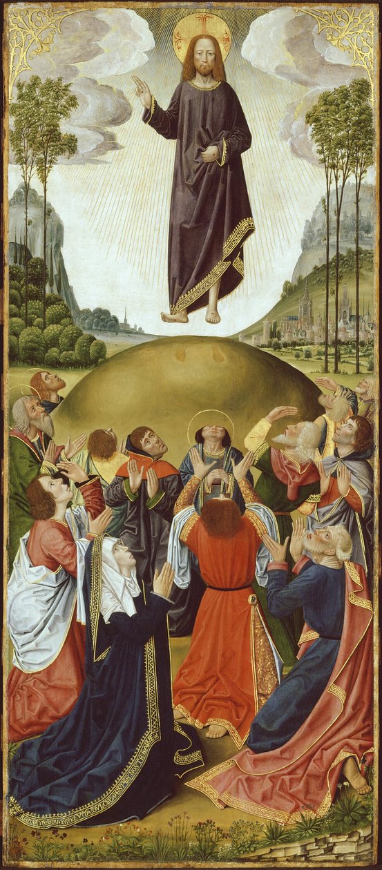 トゥワゾン・レ・アブヴィルの祭壇画：昇天 作： フランス語