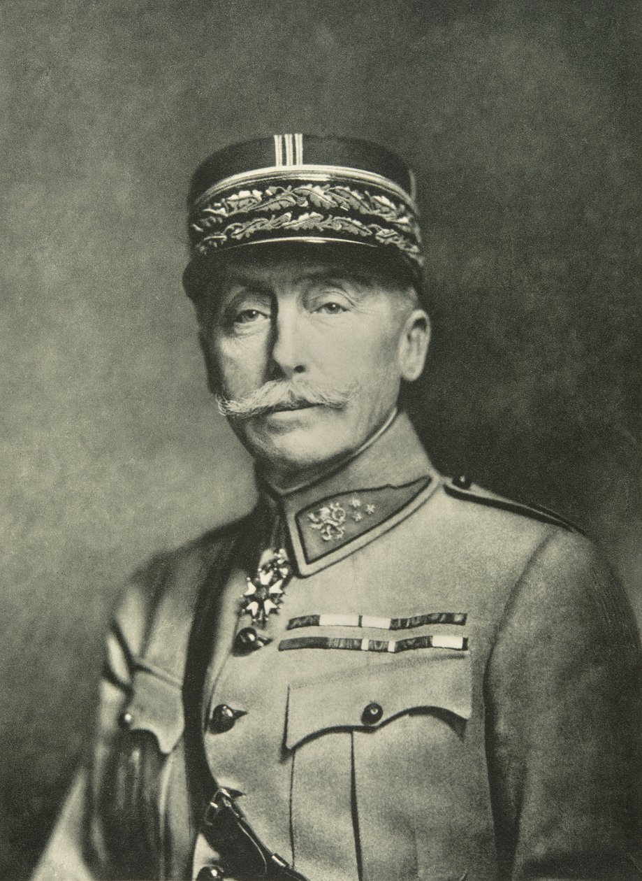 モーリス・ショベル将軍（1863-1924）、20世紀（写真） 作： フランスの写真家