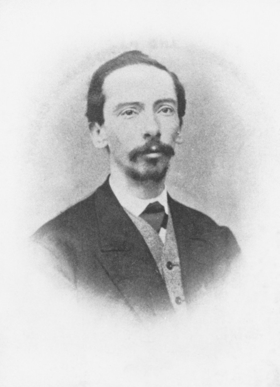 ラファエルポンボの肖像、1868年 作： フランスの写真家