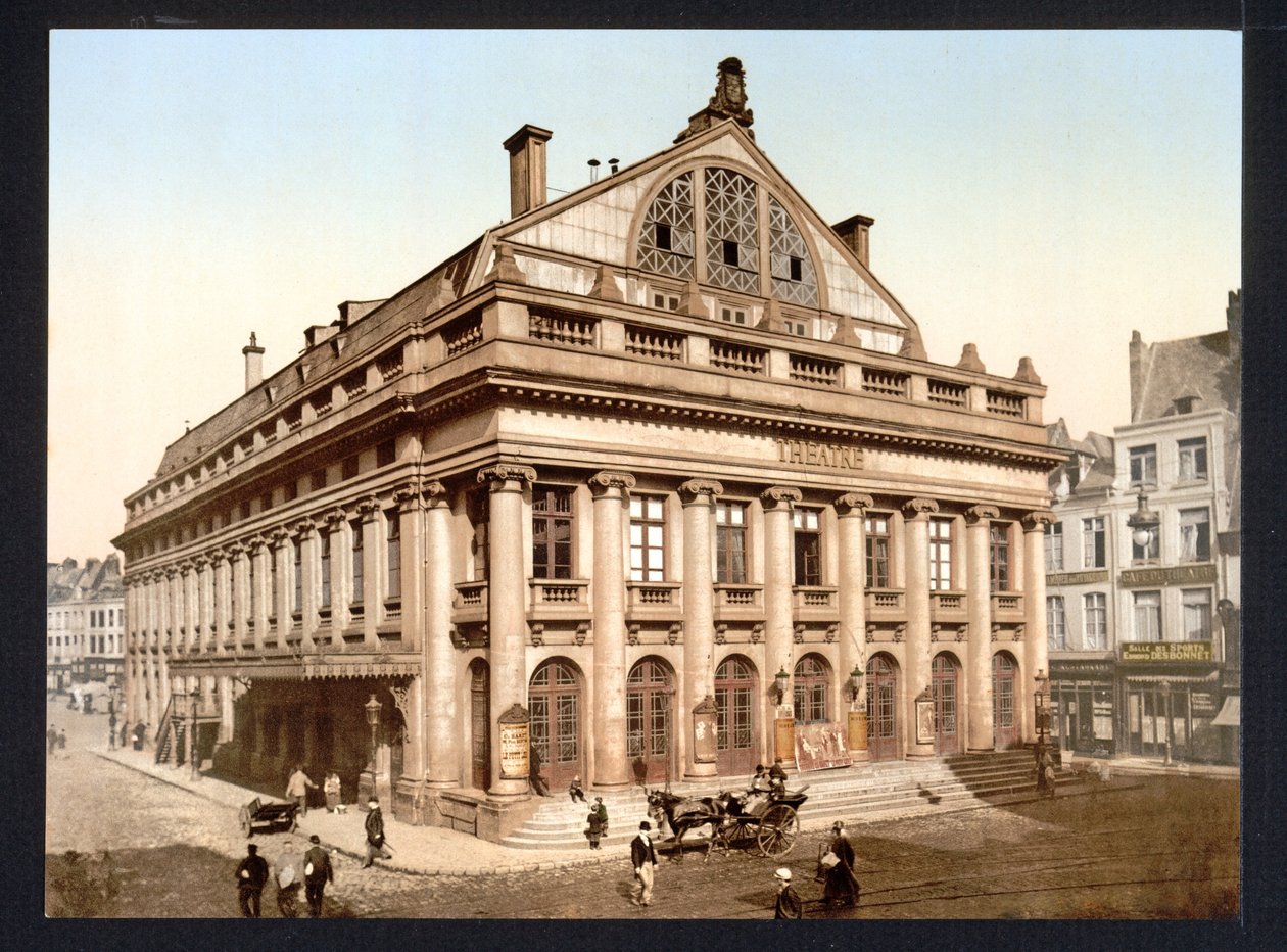 劇場、フランス、リリー、c.1895公開 作： フランスの写真家