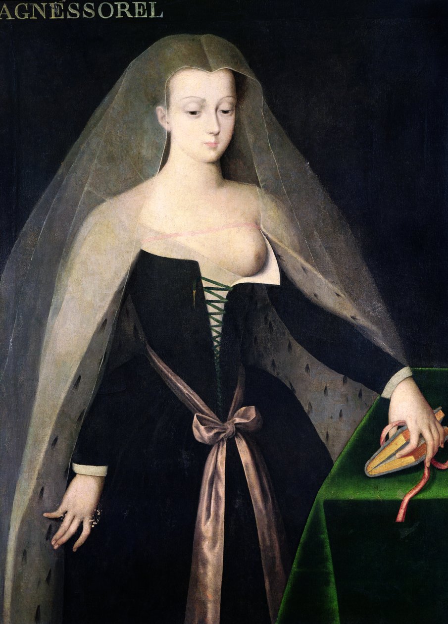 アグネスソレル（c.1422-50） 作： フランス語学校