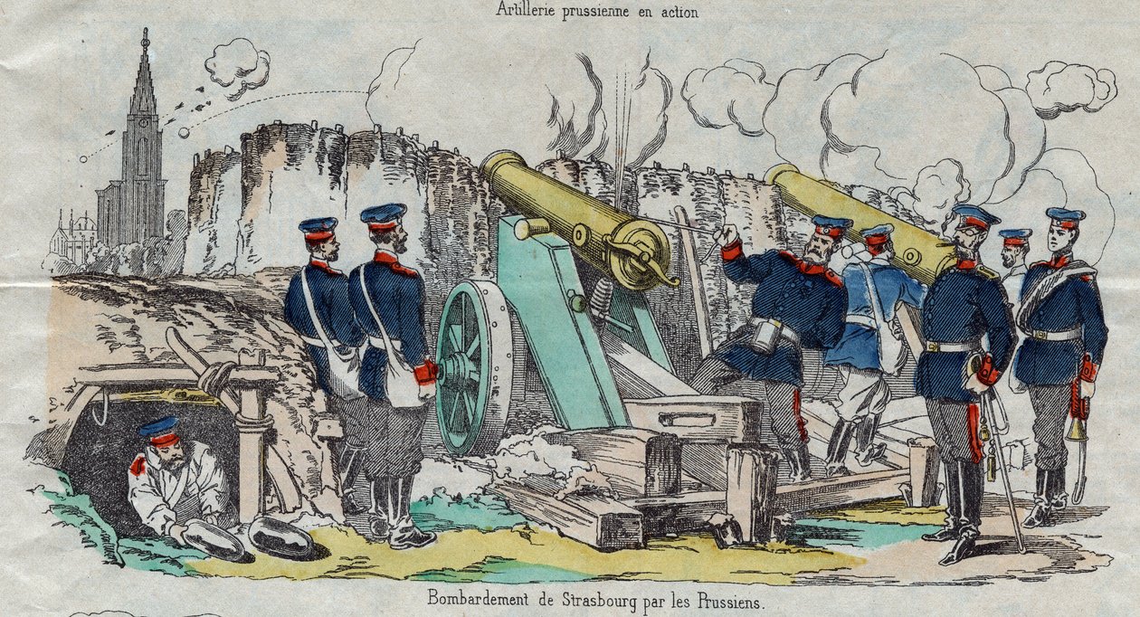 フランコ・プロイセン戦争（1870-1871）8月23日 作： フランス語学校