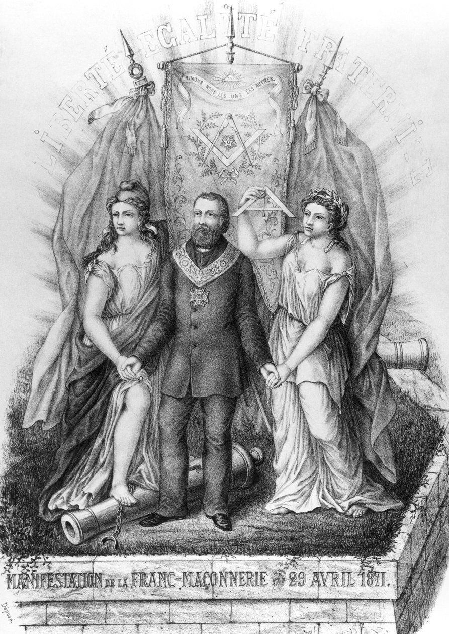 1871年のフリーメーソンとコミューン 作： フランス語学校