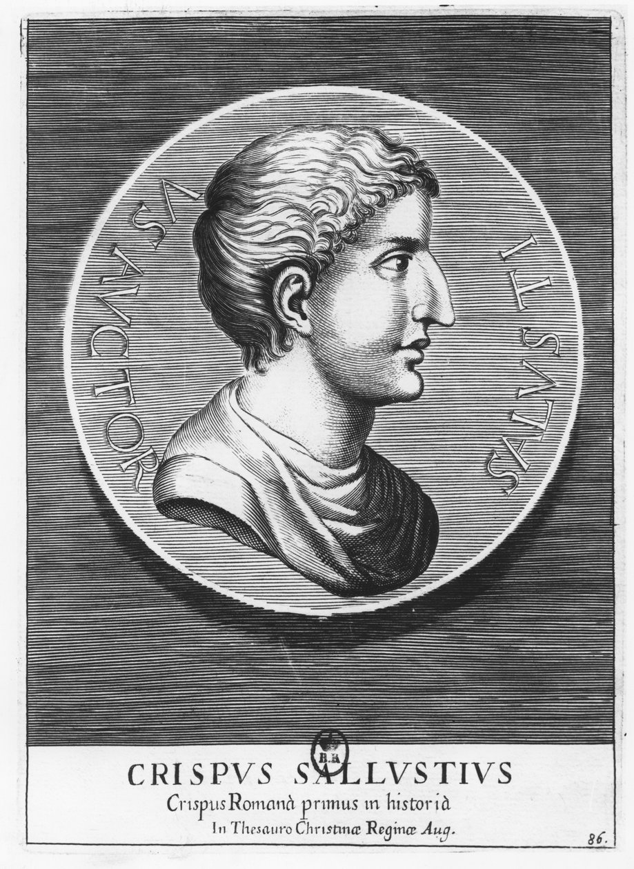 ガイウス・サルスティウス・クリスプス、サルスト（銅版画 作： フランス語学校