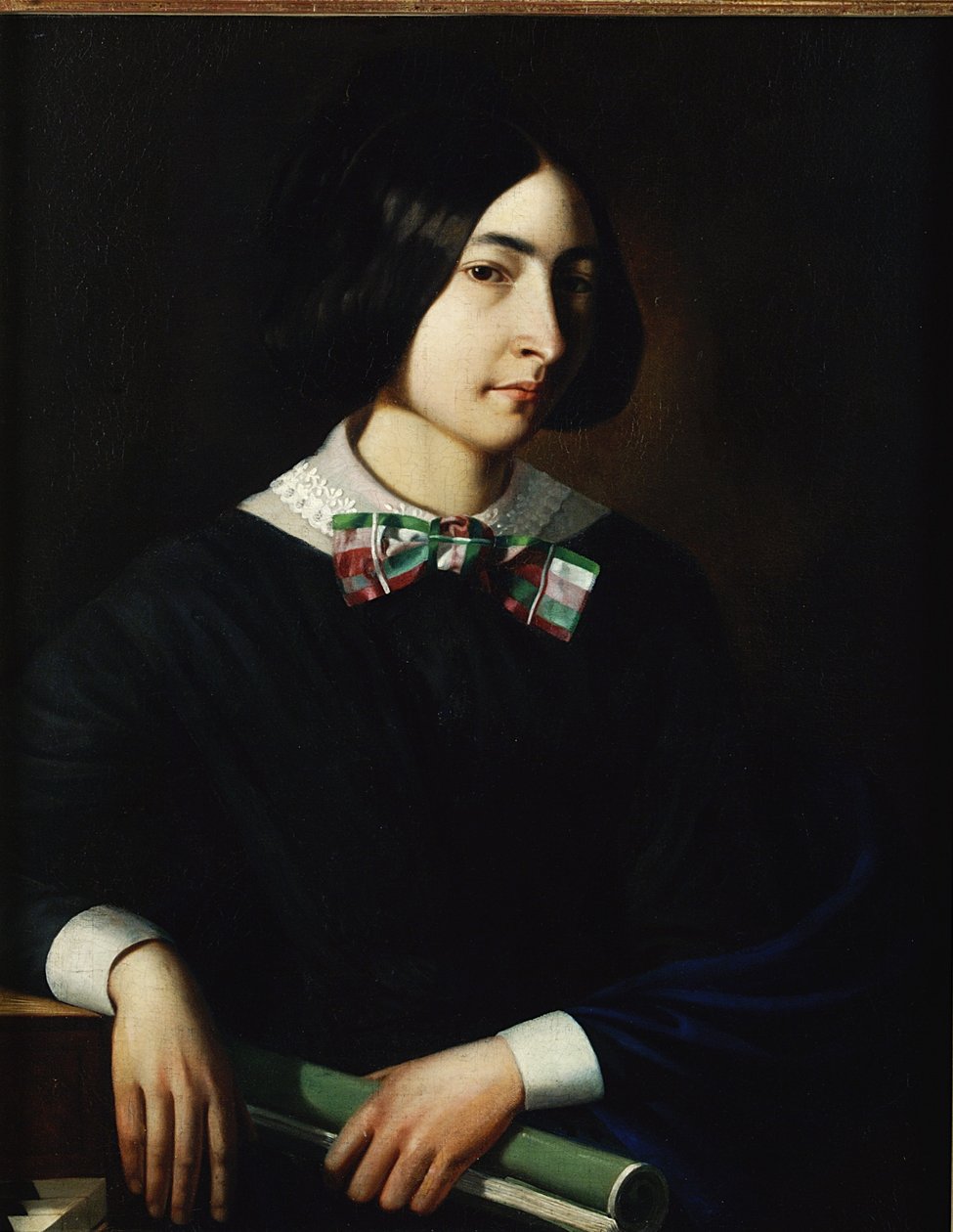 ジョージサンド（1804-76） 作： フランス語学校