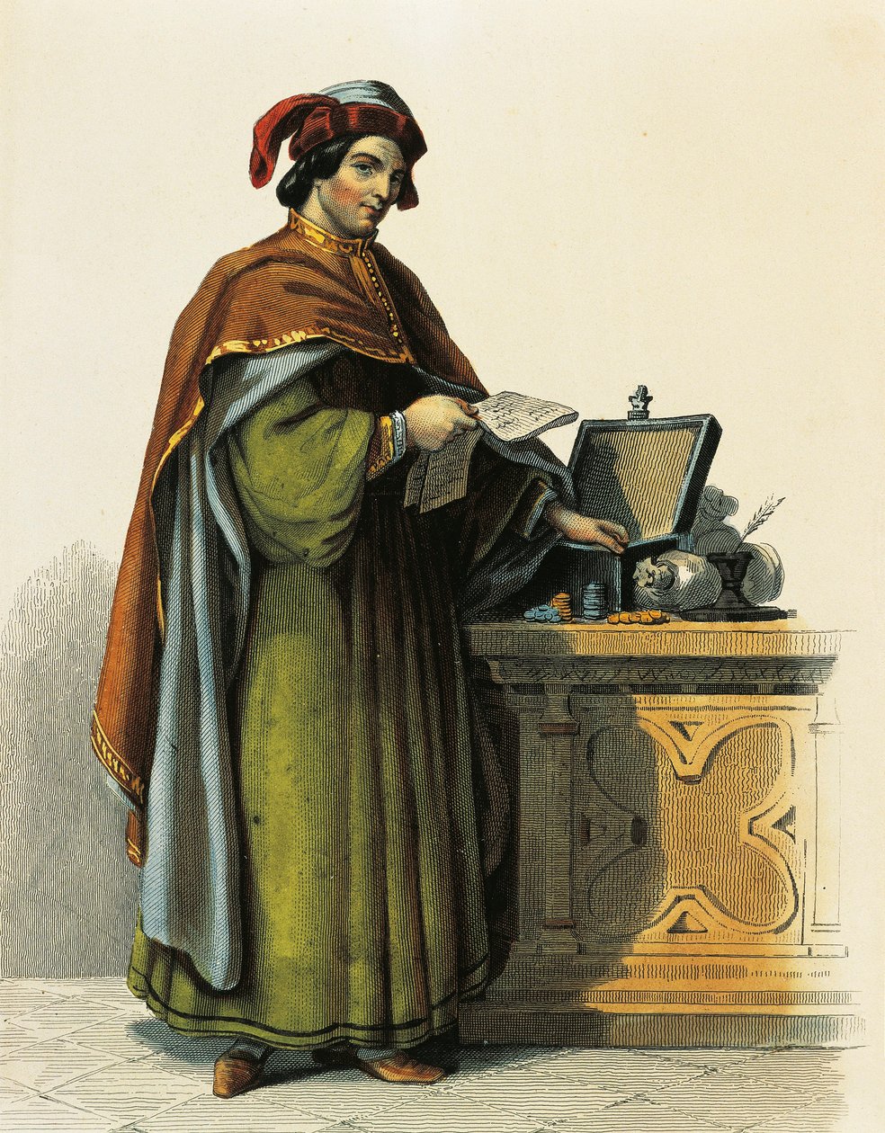 ジャック・クール（1395-1456）フランスの商人 作： フランス語学校