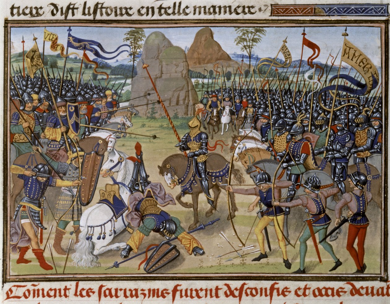 カール・マルテル：732年 ポワティエの戦い 作： フランス語学校