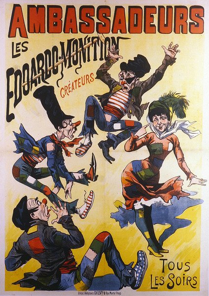The Ambassadors」ポスター（カラーリトグラフ） 作： フランス語学校