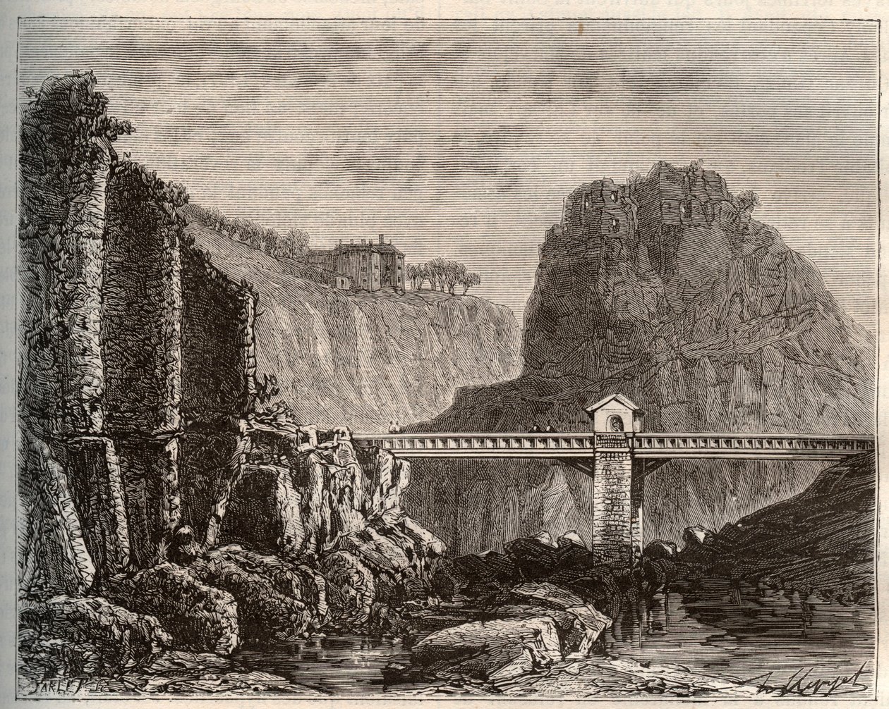 Lozere：rochers de STE-MADELEINE 作： フランス語学校