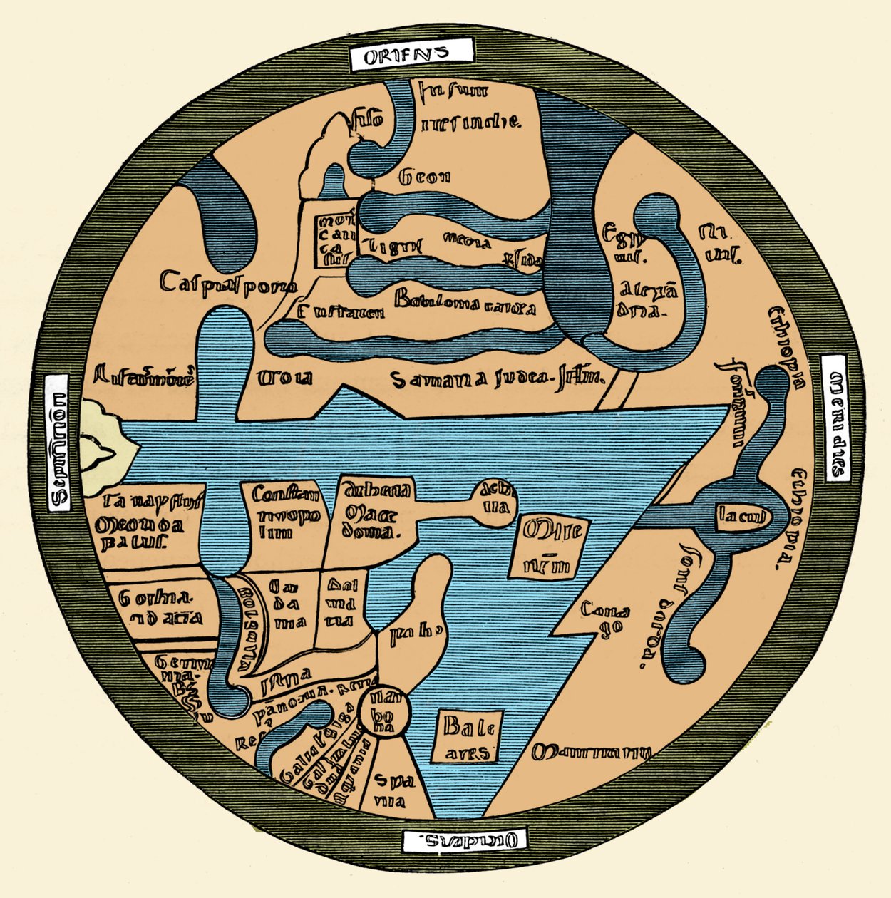 Mapa do Mundo Romano 作： フランス語学校