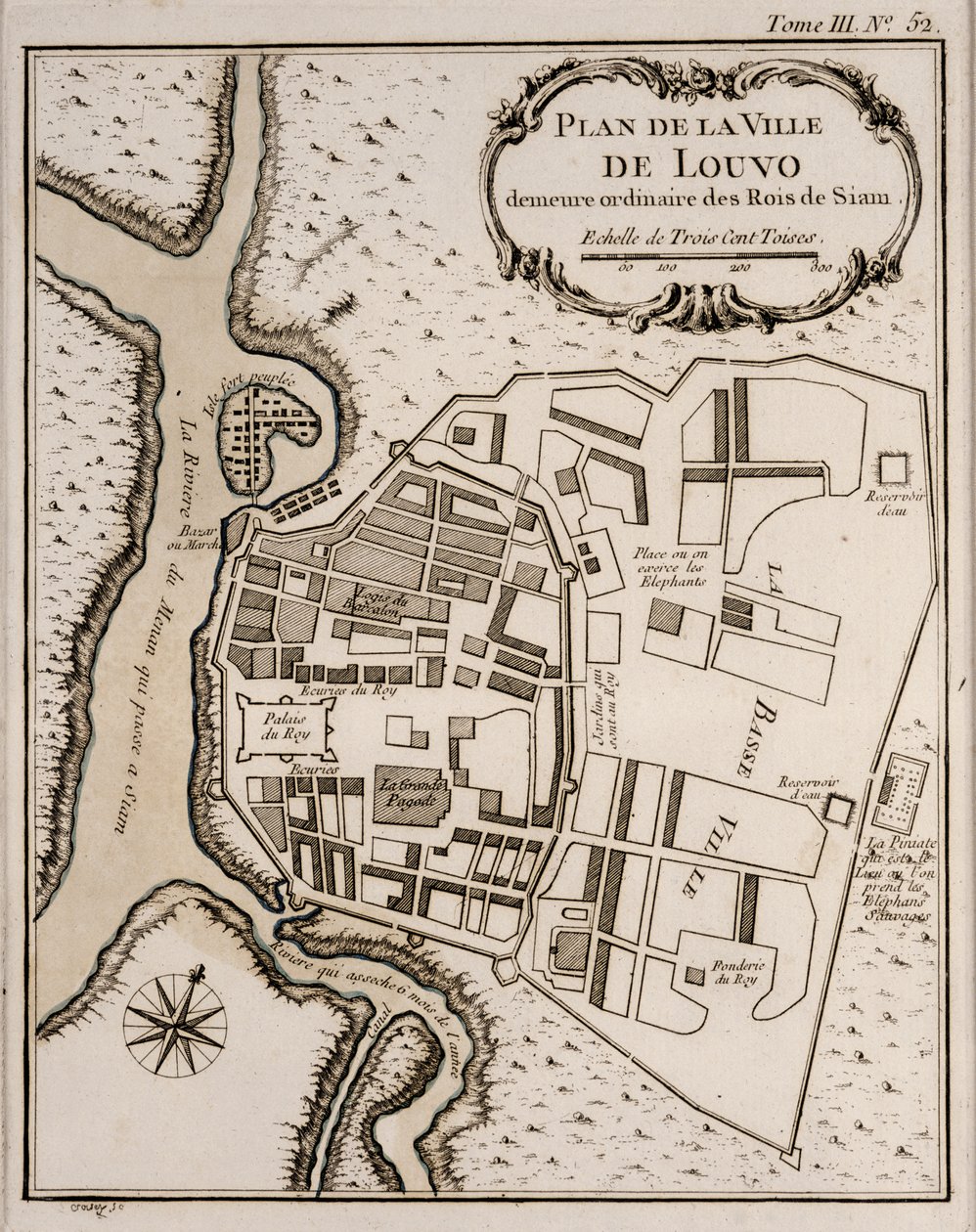 ロッブリー計画、1751年 作： フランス語学校