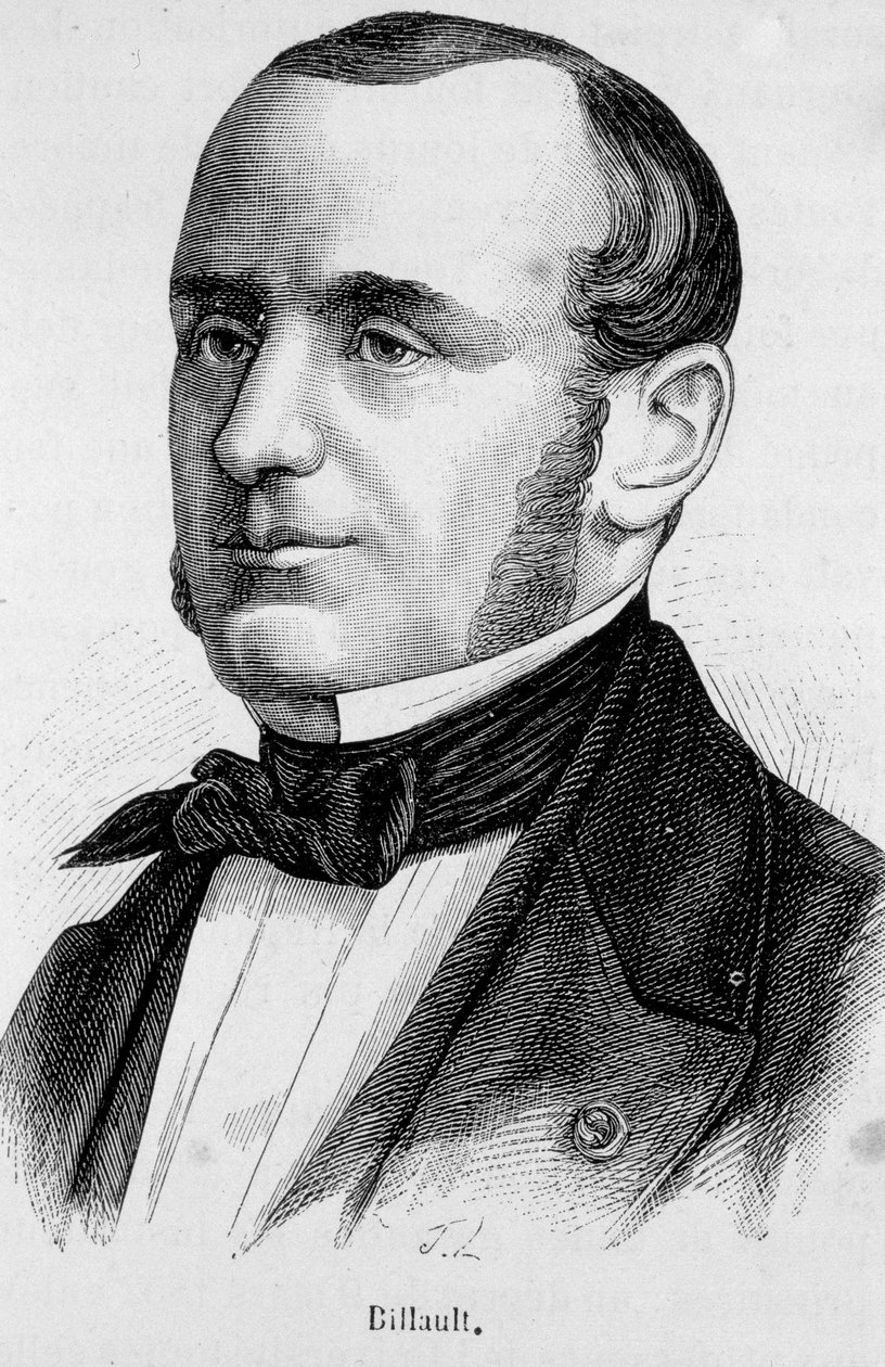 アドルフ・ビヨール（1805-1863）の肖像。 作： フランス語学校